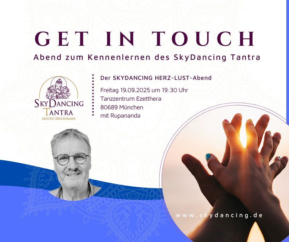 Event image for Get in Touch - Ein Abend zum Kennenlernen des SkyDancing Tantra